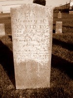 David Fox's Tombstone